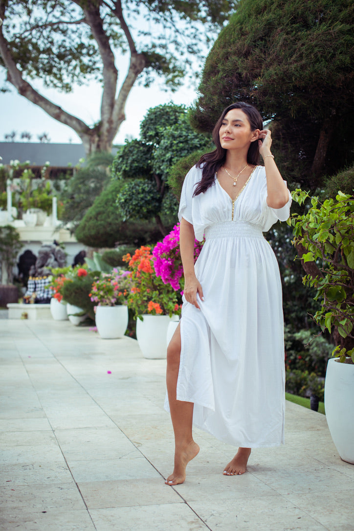 chinese dress ladies Cabo Butterfly Dress – Bali Queen