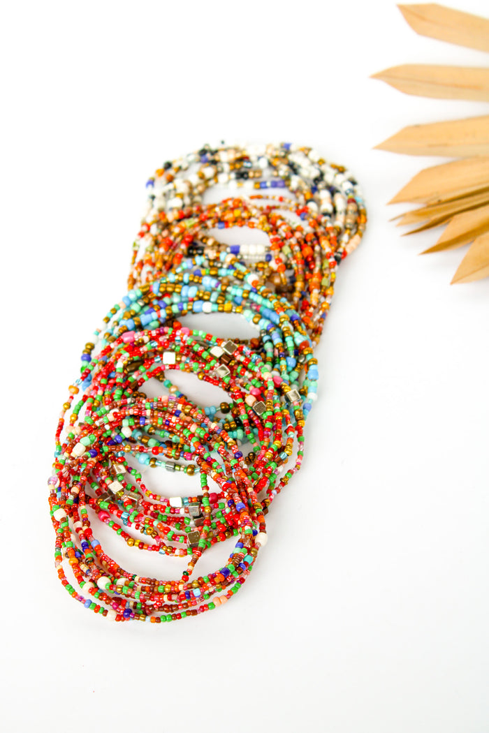 Pebbles Wrap Bracelet / Necklace / Waistband