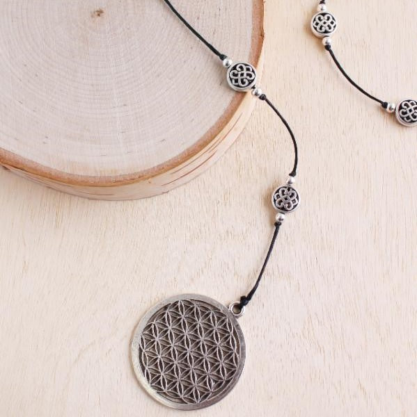 Seed of Life Alloy Necklace
