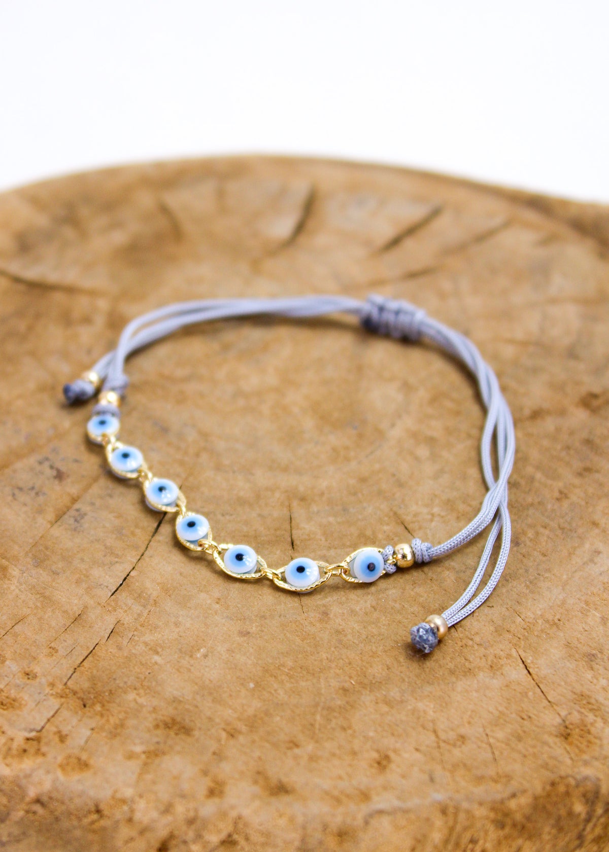 Mini Evil Eye Pull Bracelet