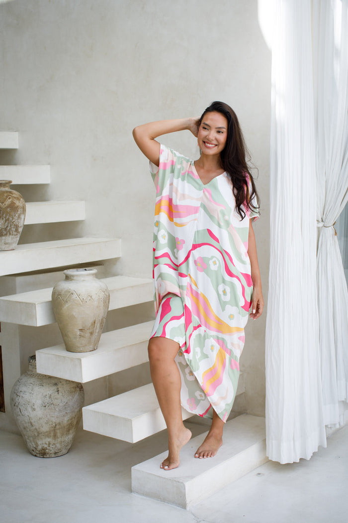 Kiki High Low Caftan | Shop Bali Queen
