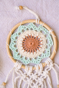 5" Bamboo Dreamcatcher with Macrame