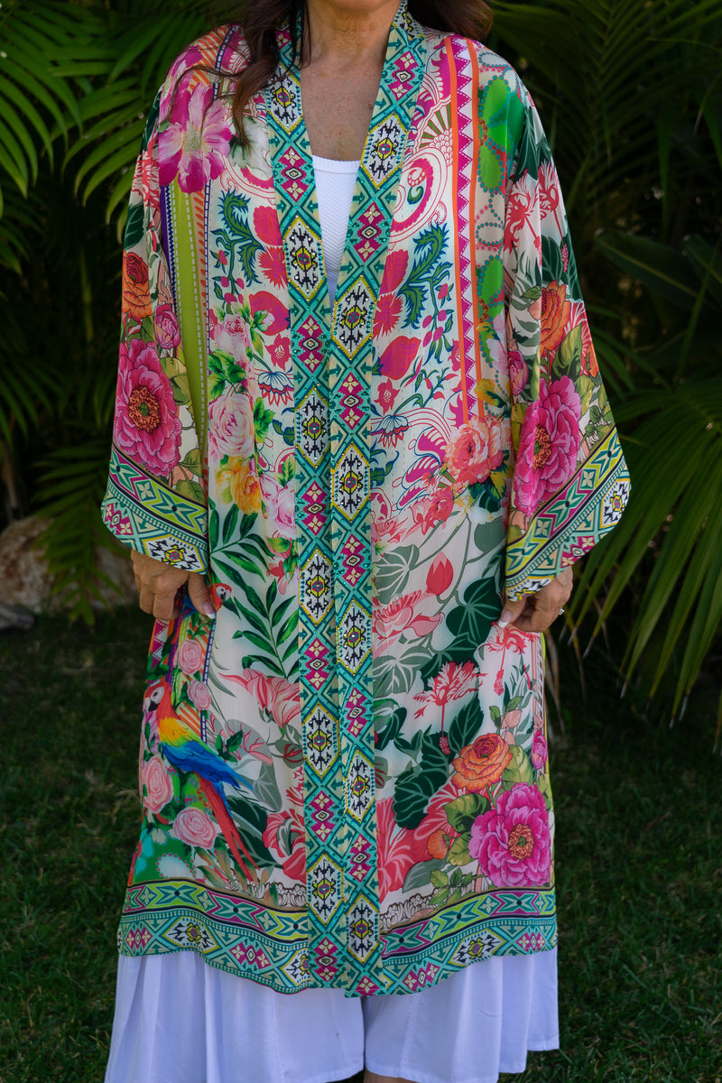 Bombay Jeweled Kimono | Shop Bali Queen