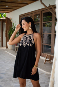 Kate Mini Halter Dress | Shop Bali Queen