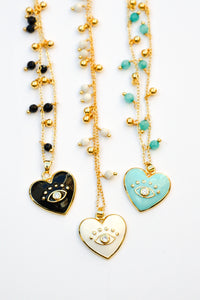 Isla Heart Charm Necklace | Shop Bali Queen
