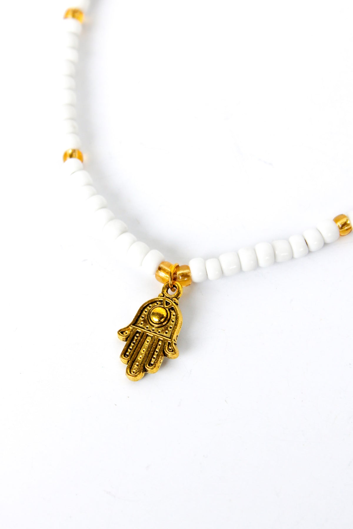 Under the Sun Solid Hamsa Anklet | Shop Bali Queen