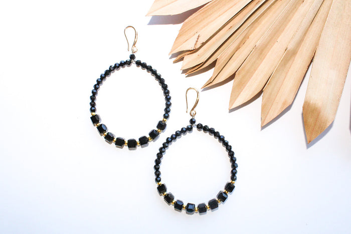 Starry Night Hoop Earring