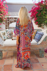Bombay Jeweled Long Caftan | Shop Bali Queen
