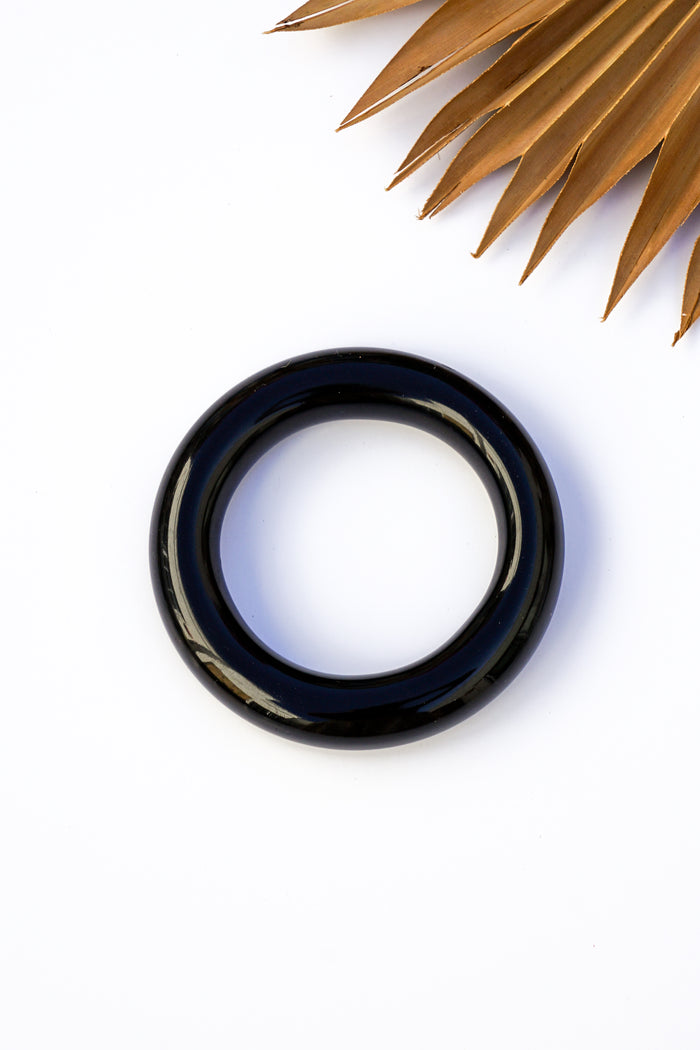 Charcoal Swell Bangle | Shop Bali Queen
