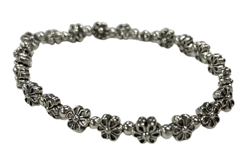 Spring Blooms Alloy Stretch Bracelet #95