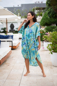 Tahara, new arrival, caftan, tunic, rayon, wholesale resort wear, bali queen, coco rose
