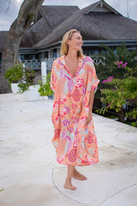 Tahara, new arrival, caftan, tunic, rayon, wholesale resort wear, bali queen, coco rose