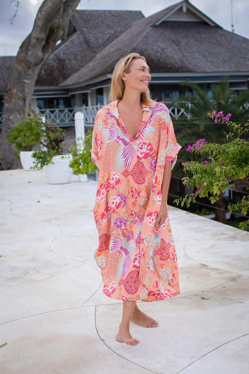 Tahara, new arrival, caftan, tunic, rayon, wholesale resort wear, bali queen, coco rose