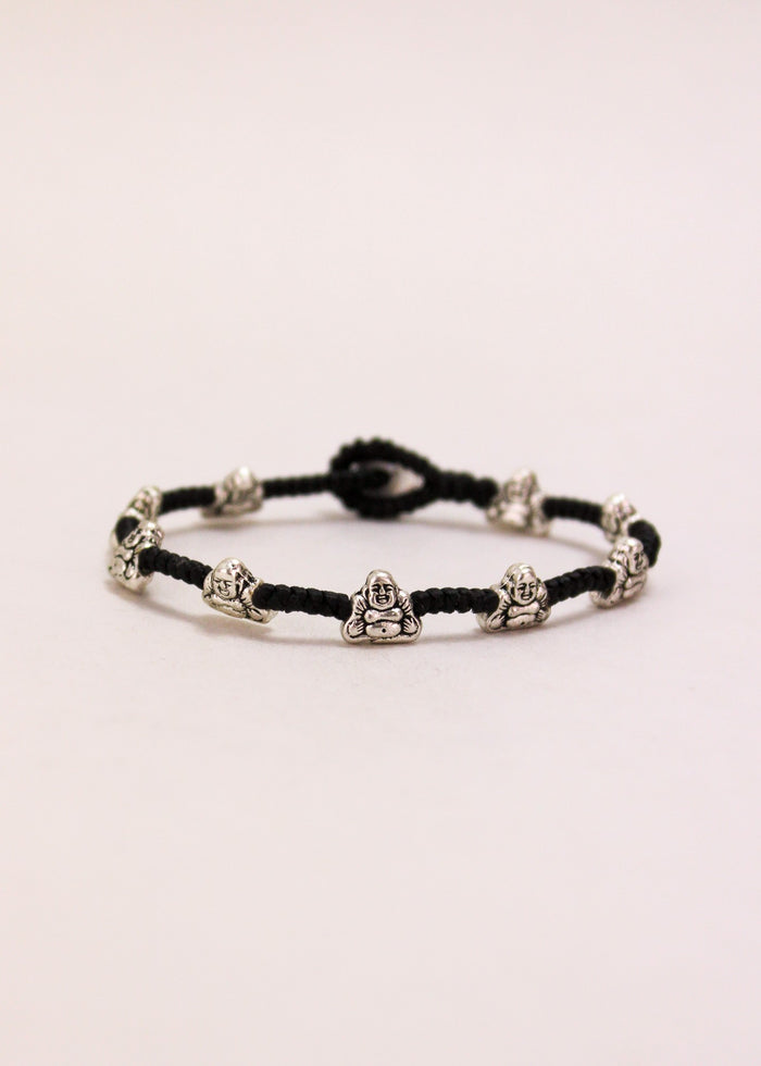 Sitting Buddha Alloy Bracelet #103 | Shop Bali Queen