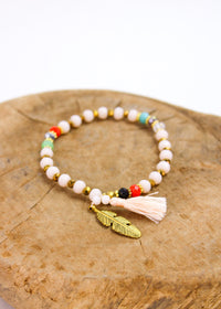Junie Jasmine Stretch Bracelet | Shop Bali Queen
