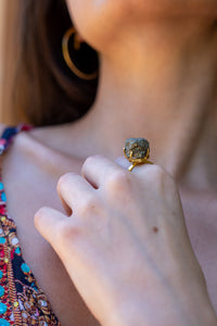 Dasha Hematite Ring | Shop Bali Queen