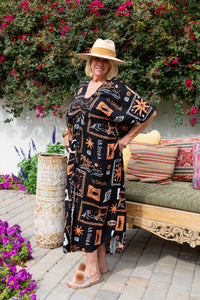 Stella Open Shoulder Caftan | Shop Bali Queen