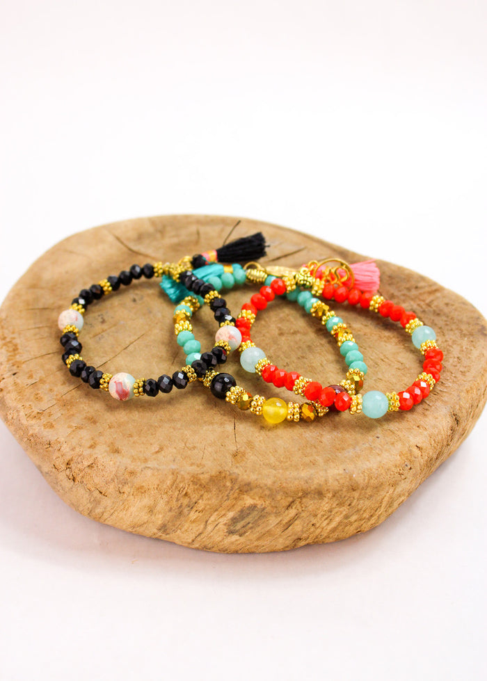 Junie Marble Stretch Bracelet | Shop Bali Queen