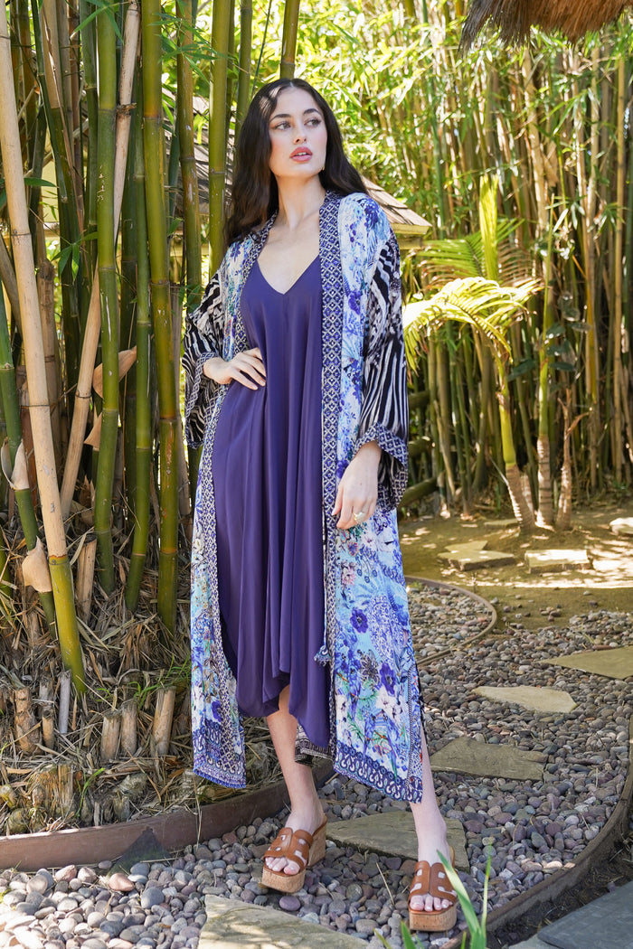 Bombay Tie Jeweled Kimono | Shop Bali Queen