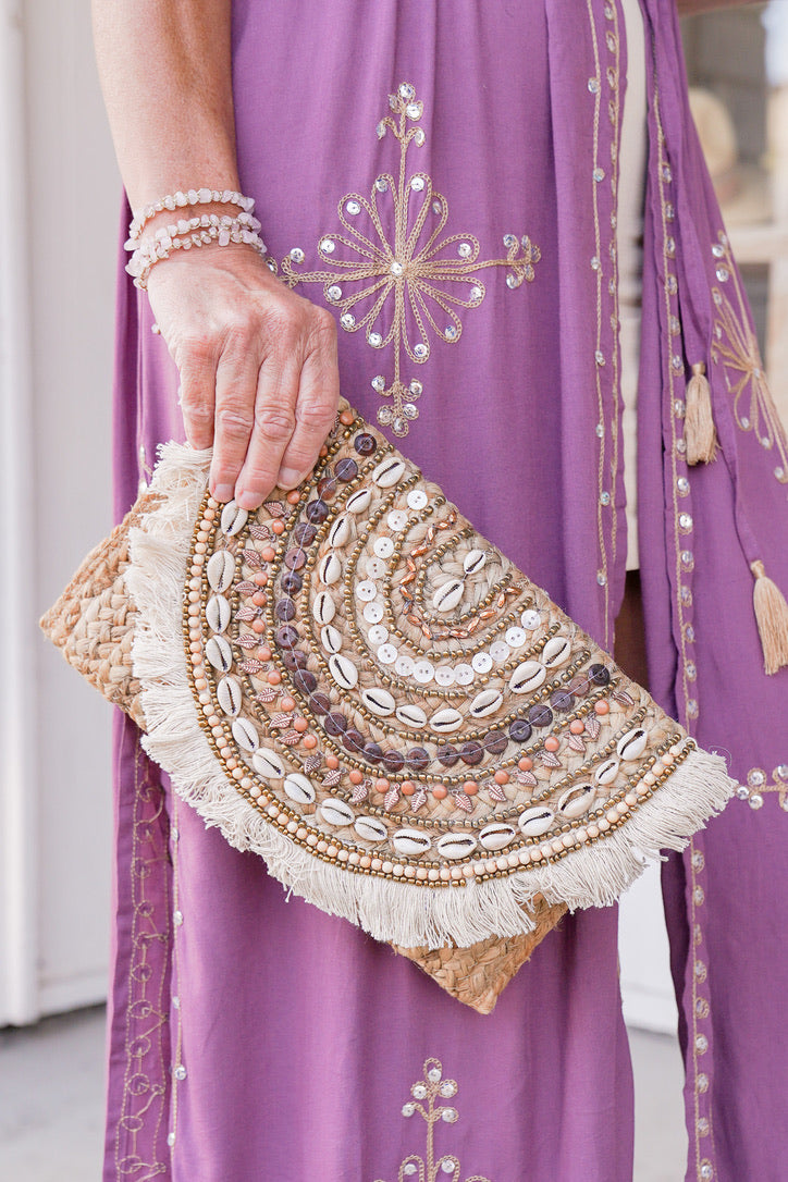Beach Party Shell Clutch | Shop Bali Queen
