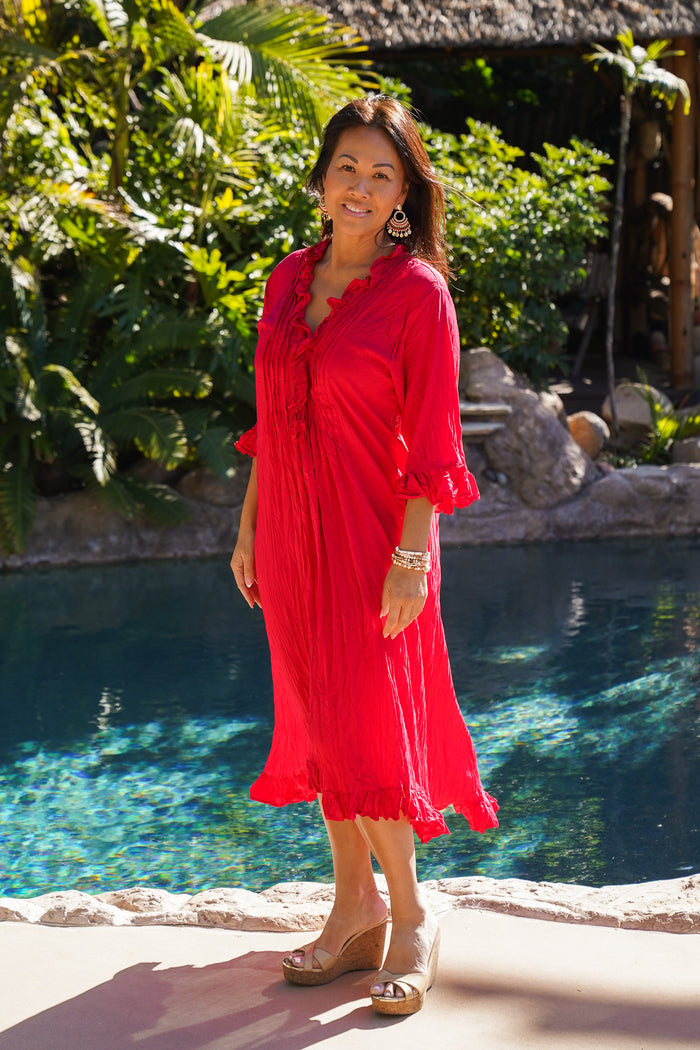 bali queen maxi dress Bali Queen Maxi Dress - Purple/combo