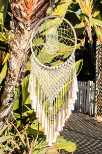 Hamsa & Evil Eye Stone Dreamcatcher | Shop Bali Queen