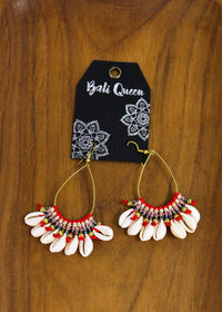 Cowrie Starburst Earring | Shop Bali Queen