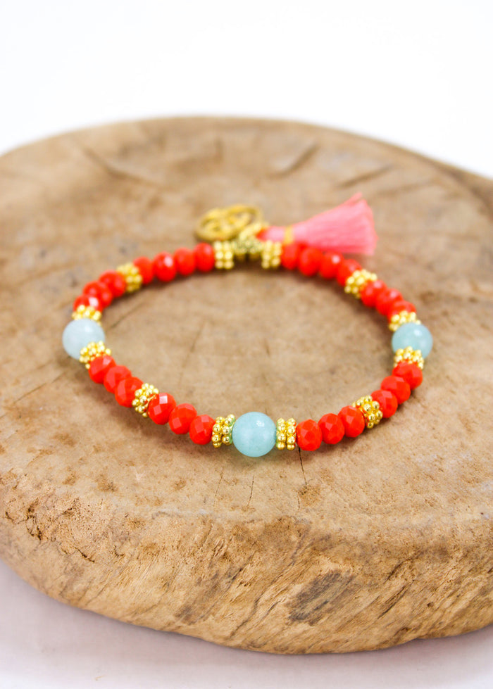 Junie Marble Stretch Bracelet | Shop Bali Queen