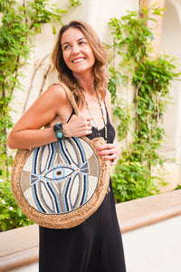 Evil Eye Jute Bag | Shop Bali Queen