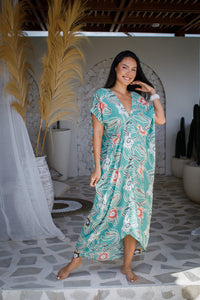 Tiger Lily Long Caftan | Shop Bali Queen