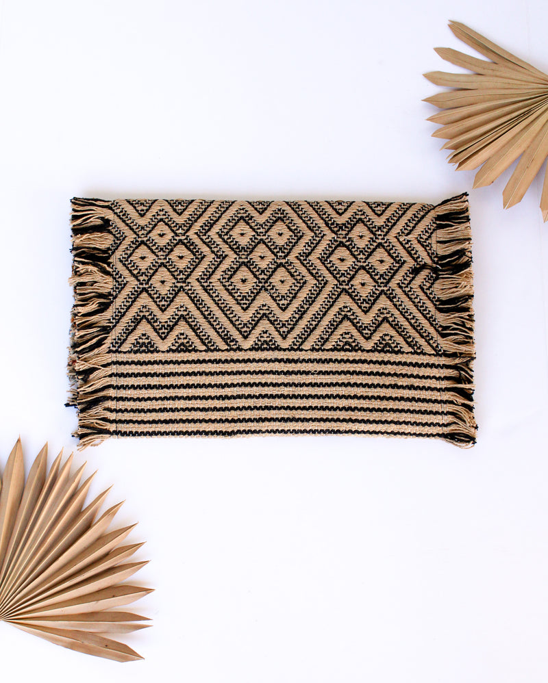 Evil Eye Fringe Clutch