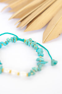 Shoreline Stone & Pearl Bracelet | Shop Bali Queen