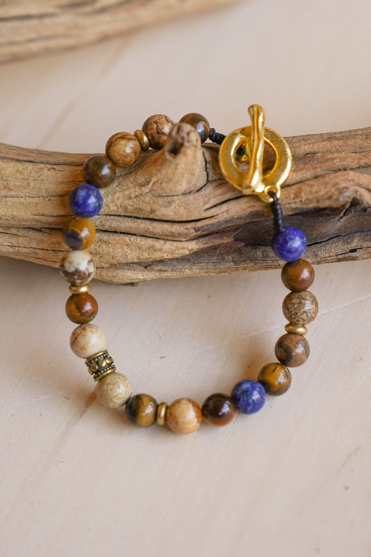 Unisex Stone Toggle Bracelet | Shop Bali Queen