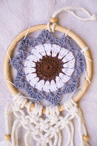 5" Bamboo Dreamcatcher with Macrame