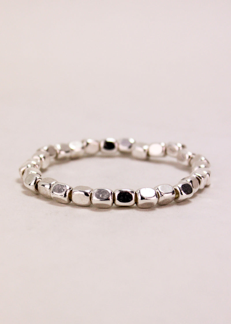 Mirror Cube Alloy Stretch Bracelet #28 | Shop Bali Queen