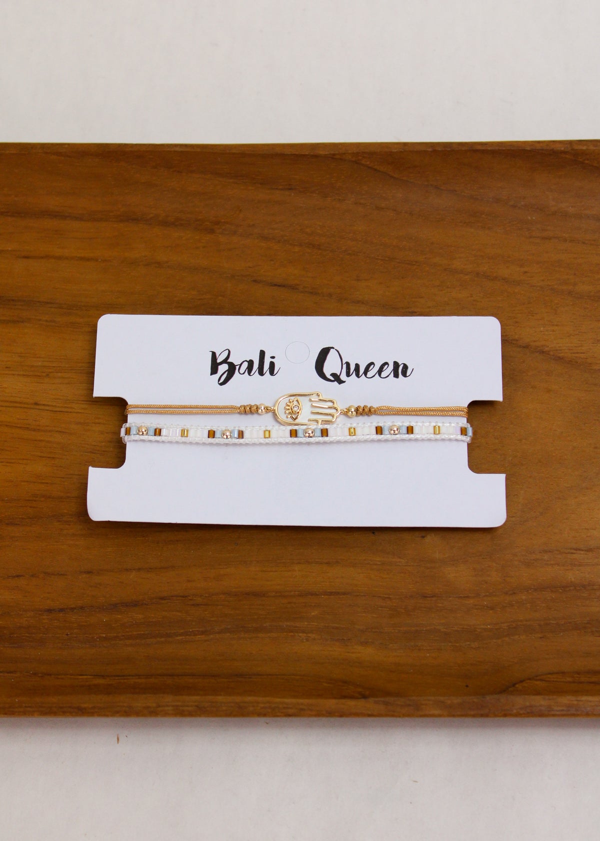 Fatima Crystal 2 Pack Bracelets | Shop Bali Queen