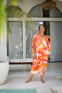 Kiki Open Shoulder Caftan | Shop Bali Queen