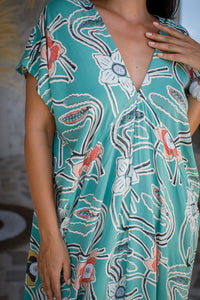 Tiger Lily Long Caftan | Shop Bali Queen