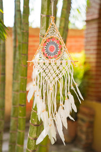 Medium Mandala Triangle Dreamcatcher