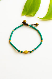 Matte Ceramic Hamsa Bracelet | Shop Bali Queen