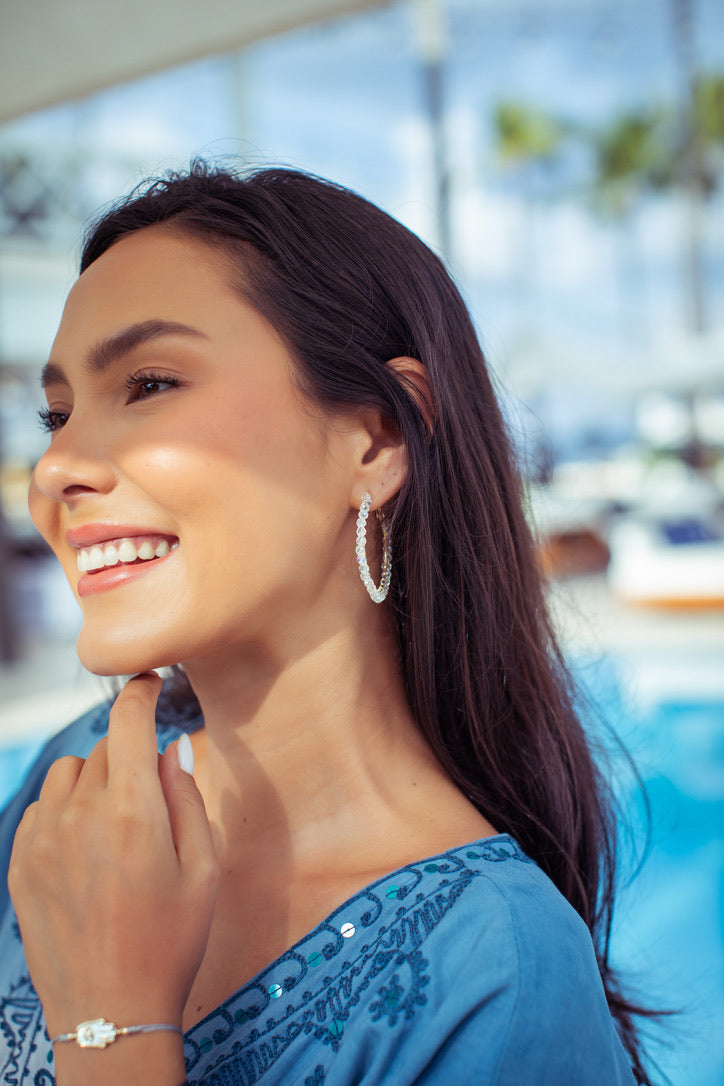 Madonna Hoop Earrings | Shop Bali Queen
