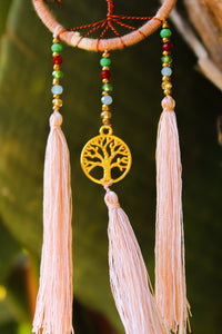 Mini Crystal & Stone Tree of Life Dreamcatcher