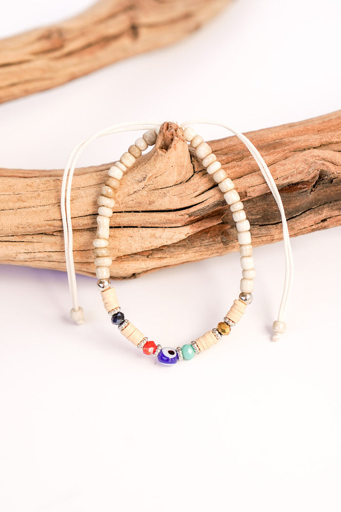 Mini Evil Eye Gemstone Bracelet | Shop Bali Queen