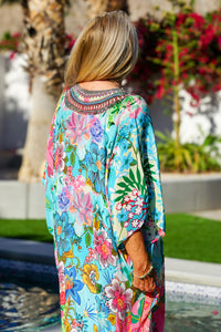 Bombay Jeweled Long Caftan | Shop Bali Queen