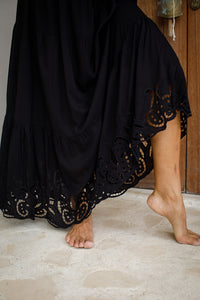 Eyelet Tube Maxi | Shop Bali Queen