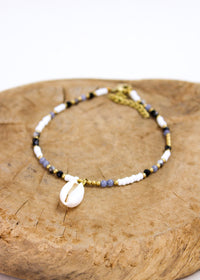 Catalina Cowrie Anklet