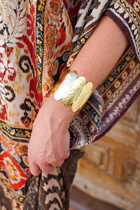 Golden Ripple Cuff | Shop Bali Queen