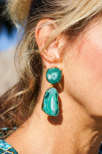 Dasha Solar Quartz Drop Earring | Shop Bali Queen
