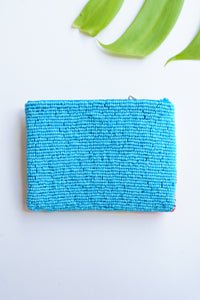 Sun Beam Beaded Coin Bag