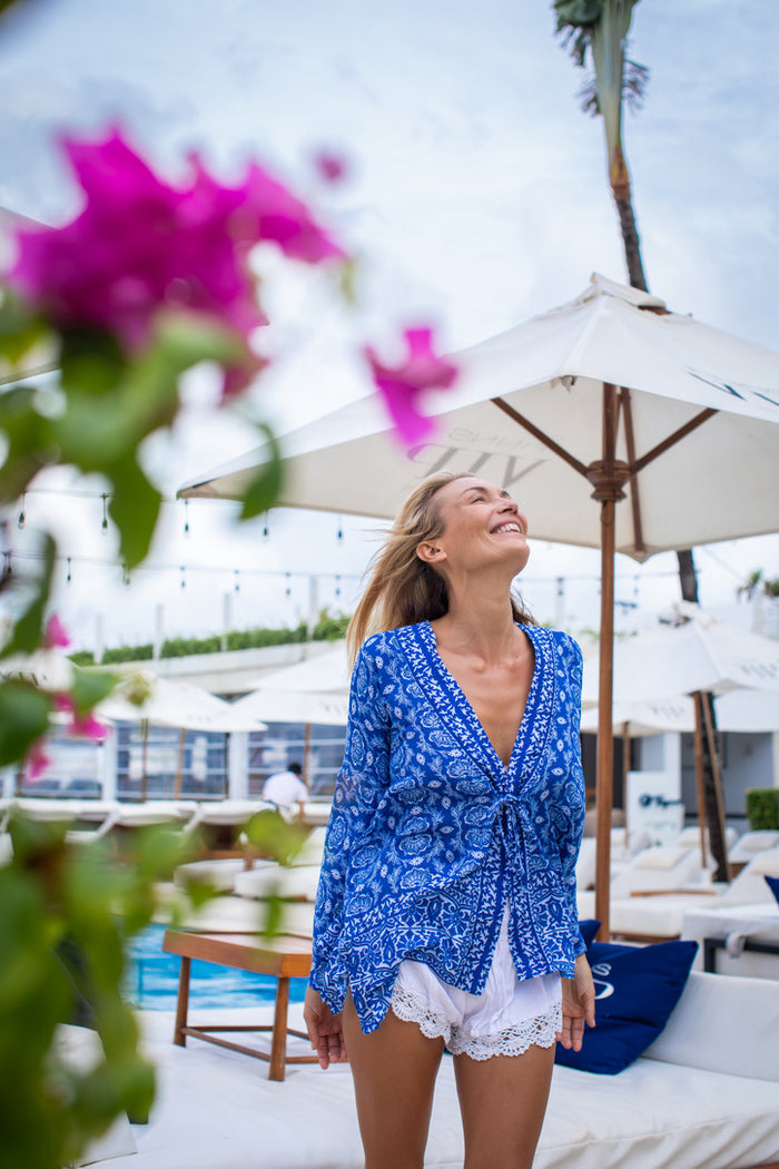 Lotus Tie Kimono | Shop Bali Queen